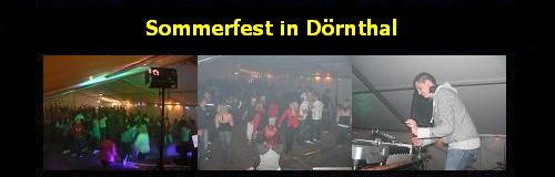 Sommerfest in Dörnthal